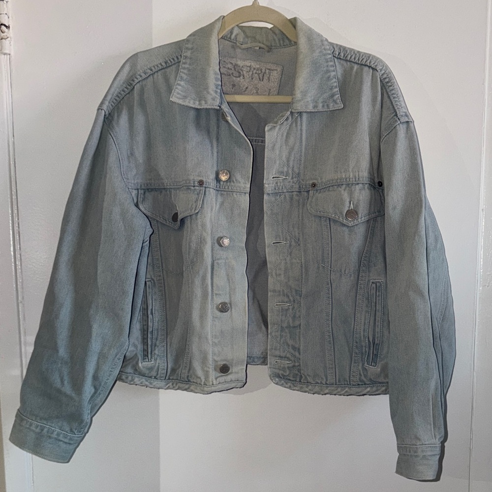 Esprit Light Blue Denim Trucker Jacket
